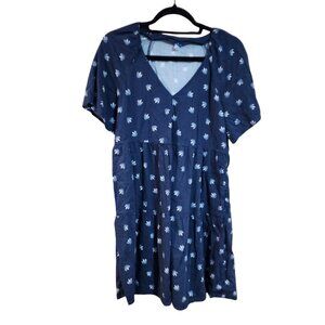 Old Navy Maternity Flutter-Sleeve Dress Womens Size S